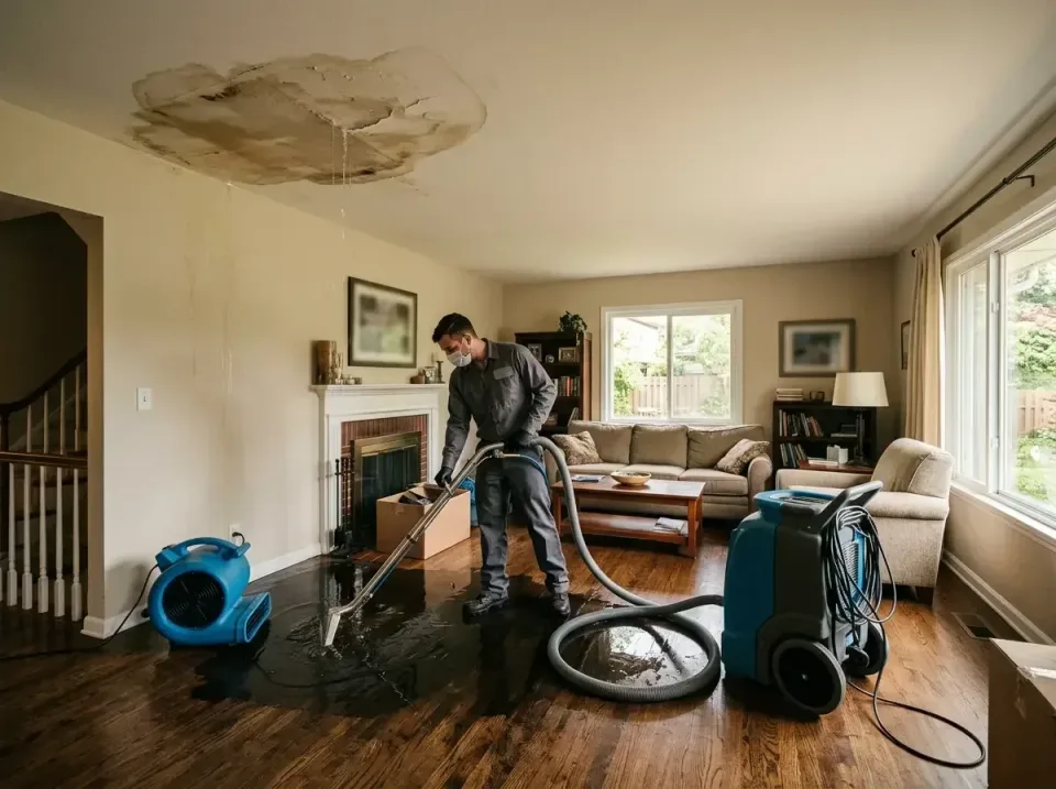 attic-pipe-burst-ceiling-drip-008 — frequently asked questions, Water Damage Restoration & Carpet Care in East Providence, RI